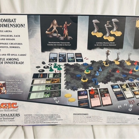 NEW! Magic The Gathering Arena of the Planeswalker Shadows Board Game Hasbro - Picture 2 of 3
